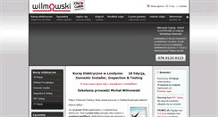 Desktop Screenshot of kursyelektryczne.com